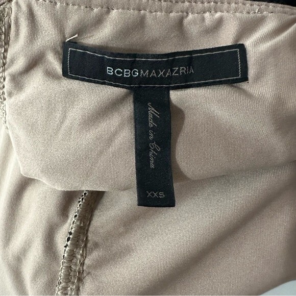 BCBGMAXAZRIA Dell Mini Dress in Black Size XXS - Picture 4 of 7